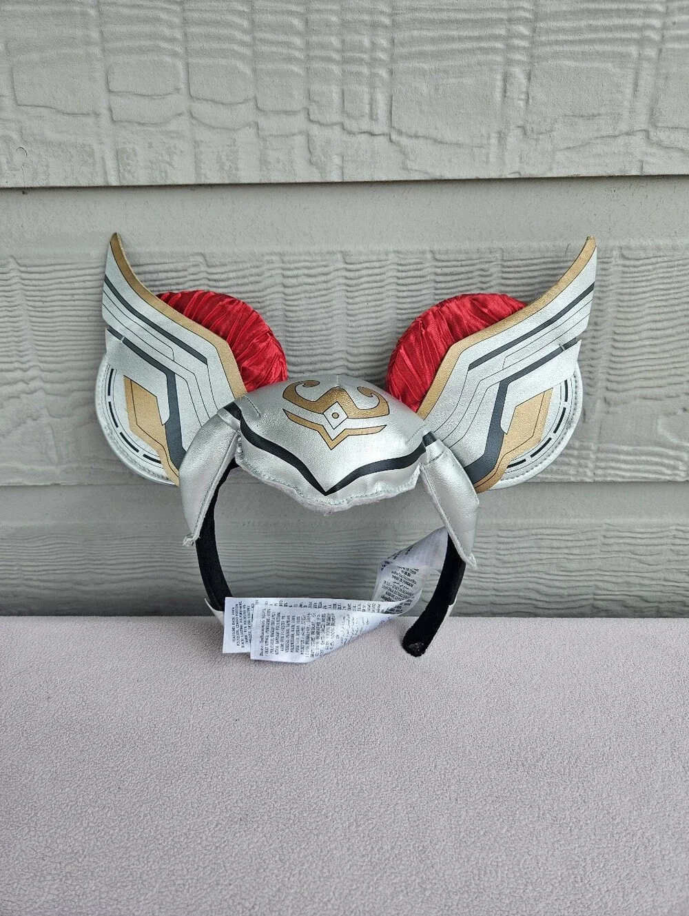 Disney Parks Marvel Love and Thunder Mighty Thor Mickey Mouse Ear Headband